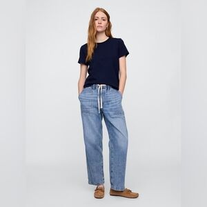 GAP Blue Straight Leg Jeans